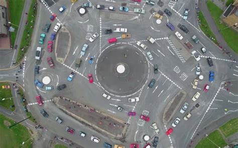A Unique Perspective: Helicopter Ride Above the Efmintrude Magic Roundabout